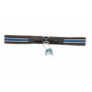 NWT Martina Mori La Martina‎ Summer Belt Blue/Brown Made In Italy One Size 32”